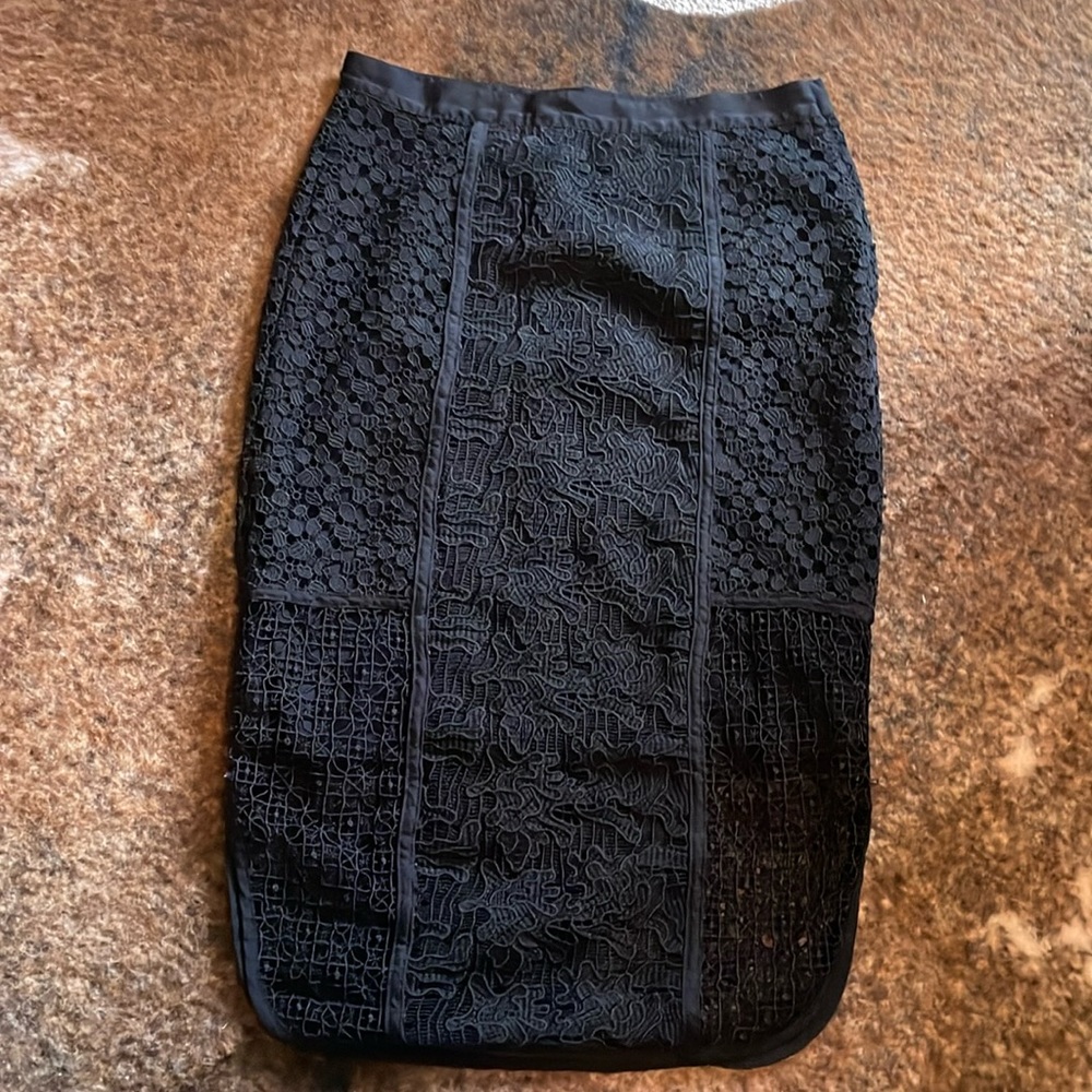 Lace Pencil Skirt